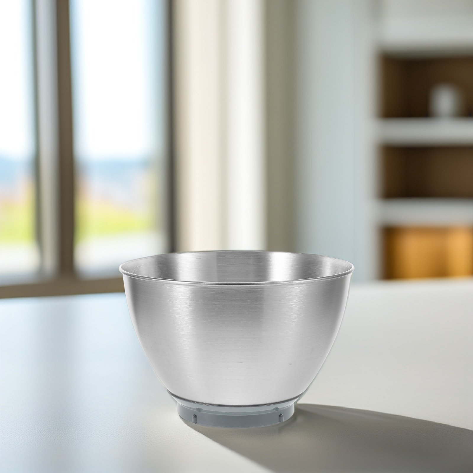 Kitchen Baking Mixer - Large Stainless Steel Deep Mixing Bowl
