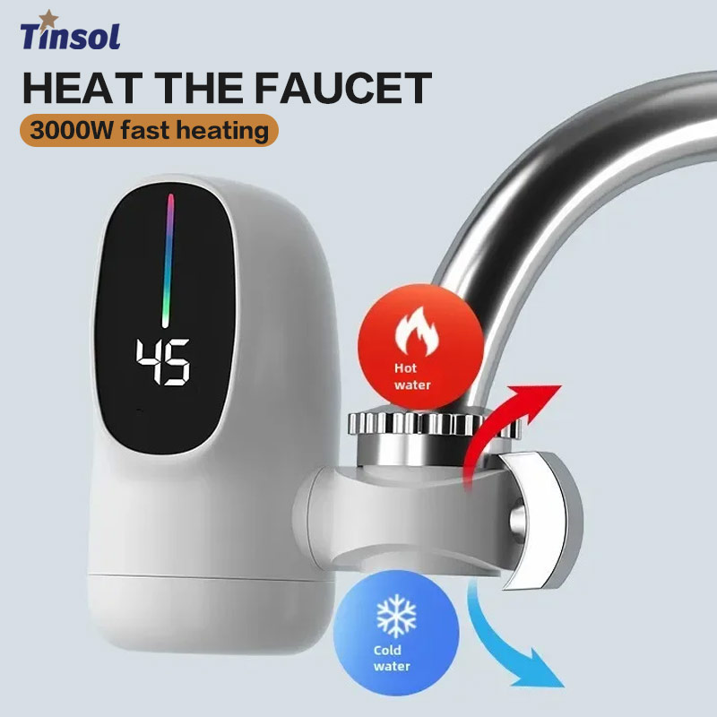 Kitchen Baking Mixer - TINSOL 3000W Instant Hot Faucet Hot