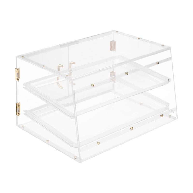 Kitchen Baking Cabinet - Bakery Display Case, 2-Tier Commercial Countertop