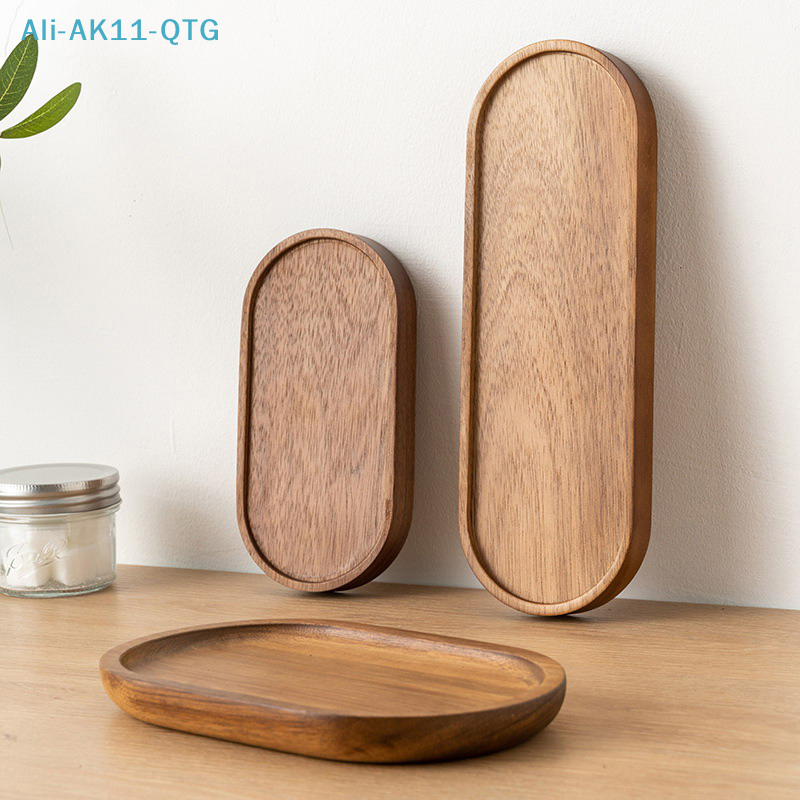 Cake Board Round - NEW Tableware Solid Wood Round Dessert