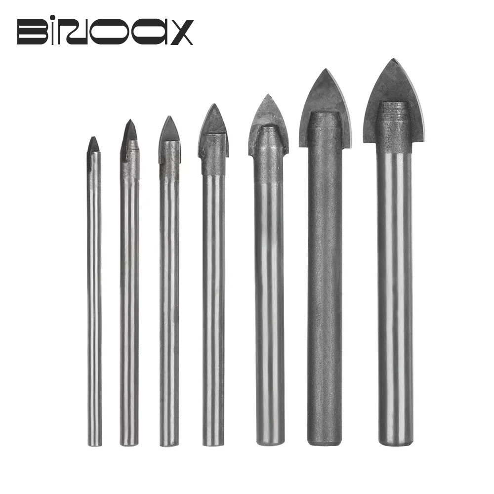 Rolling Pin Marble - 7Pcs Drill Bit Carbide Tip Drill