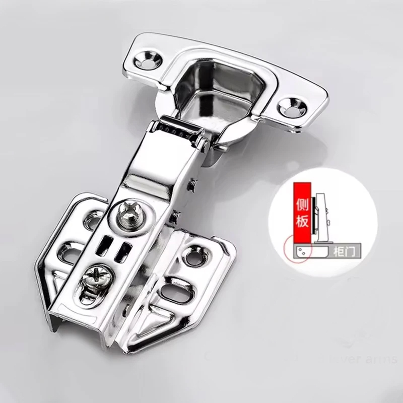 Kitchen Baking Cabinet - 1/10Pcs Hinges Stainless Steel Hydraulic Cabinet