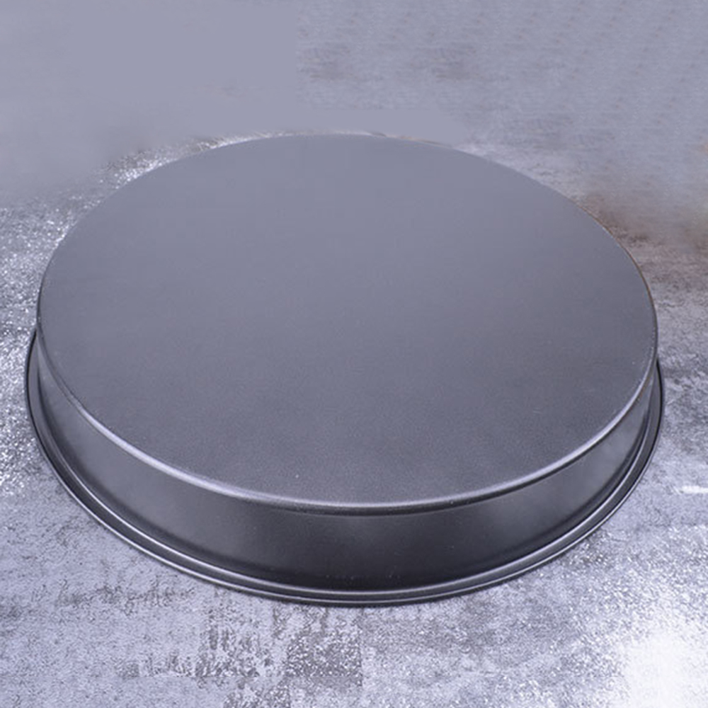 Kitchen Oven Baking Pans - Round Deep Dish Pizza Pan Carbon