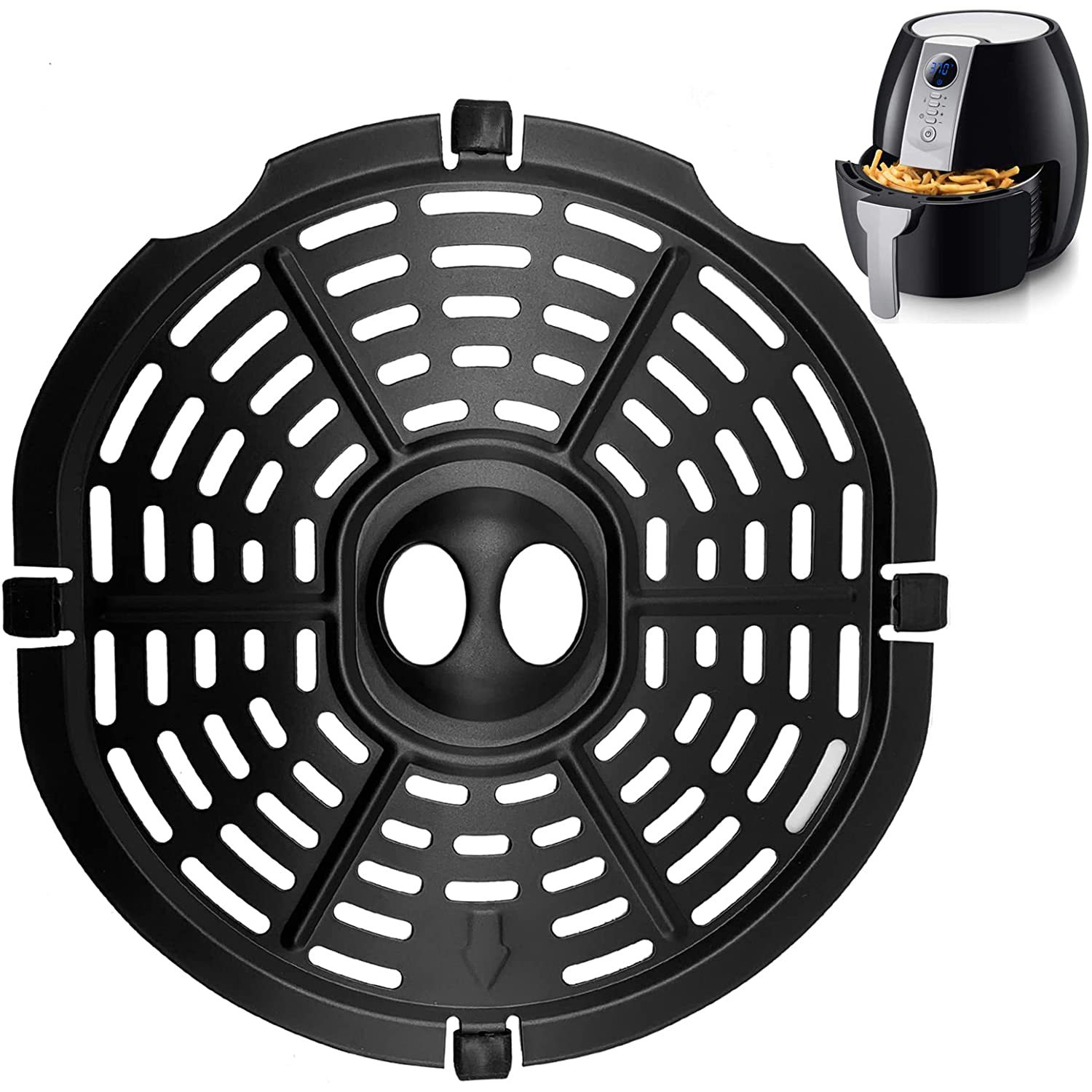 Airfryer Basket Replacement Gr - Kitchen Oven Baking Pans avaliação e preço