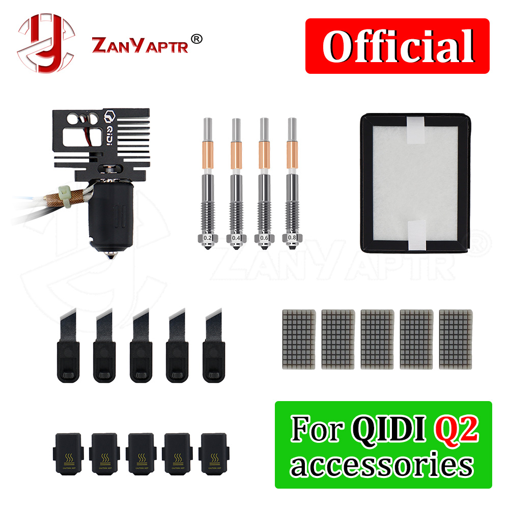 For QIDI Q2 Q2C Use Hotend Noz - Pastry Brush Silicone avaliação e preço