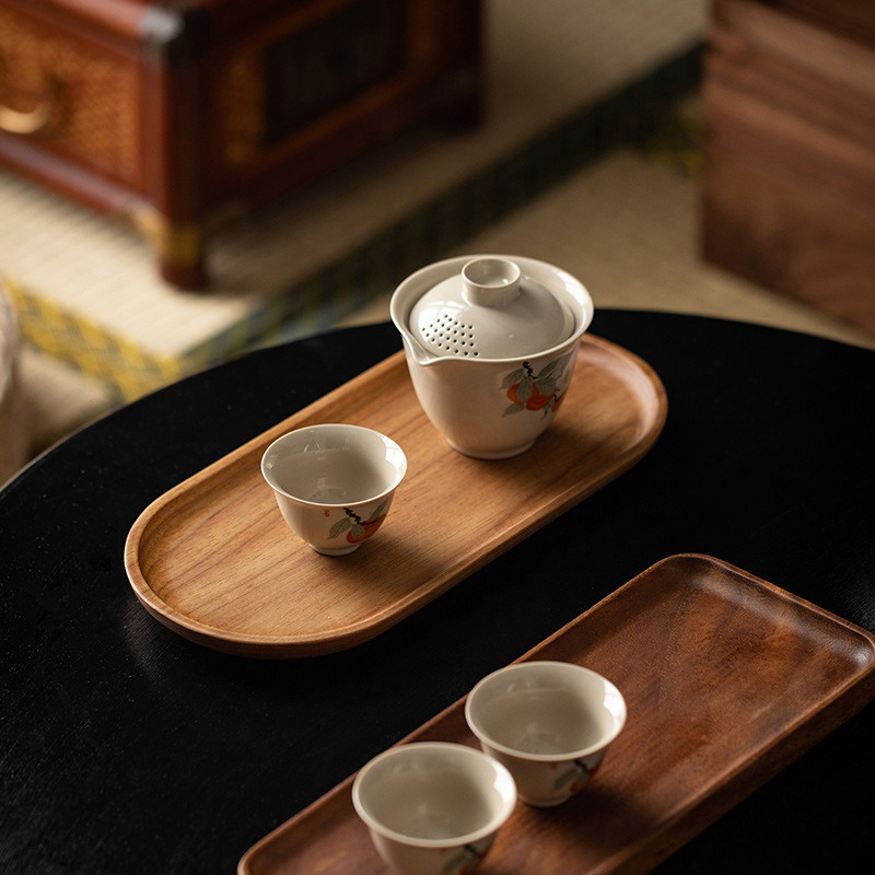 1pc Tableware Solid Wood Round - Cake Board Round avaliação e preço