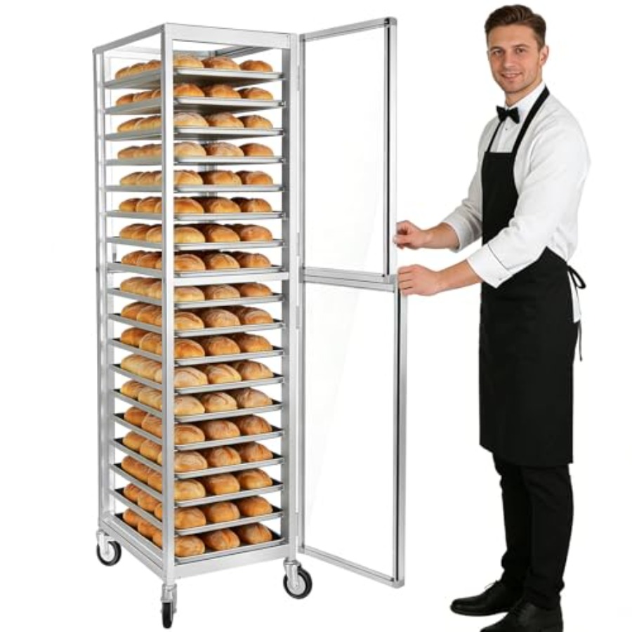 Commercial bakery rack for bun - Kitchen Baking Trolley avaliação e preço