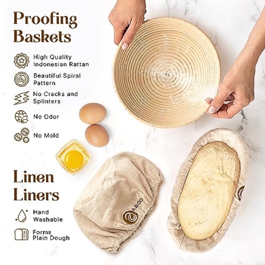 Banneton Bread Proofing Basket - Proofing Basket Banneton avaliação e preço