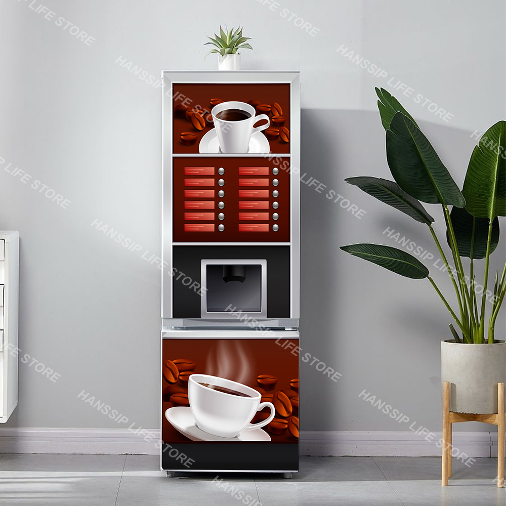 Retro Phone Booth Printed Refr - Kitchen Baking Cabinet avaliação e preço