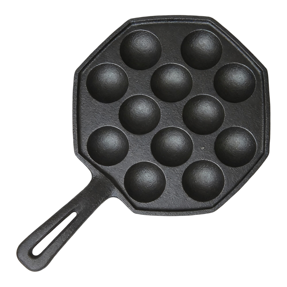 Cast Iron Takoyaki Maker 12 Pi - Baking Kitchen At Home avaliação e preço