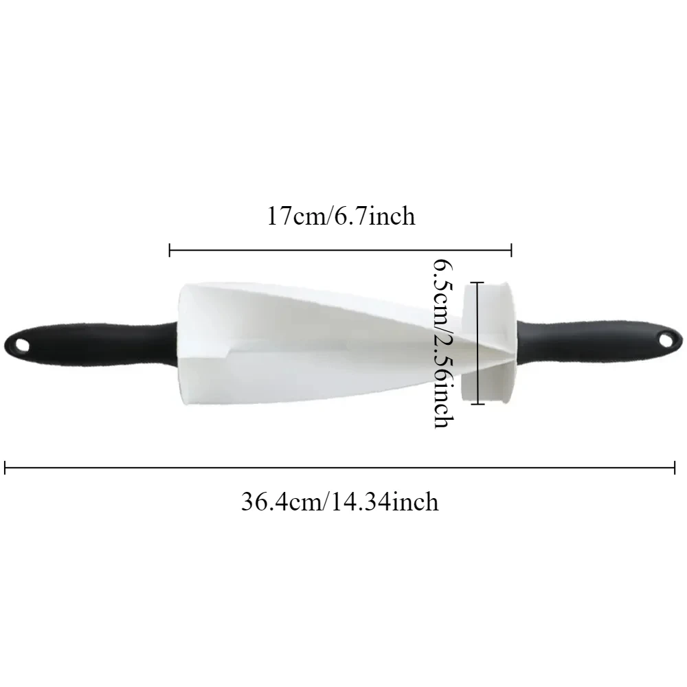 1pc Croissant Dough Cutter Pla - Kitchen Roll Baking avaliação e preço