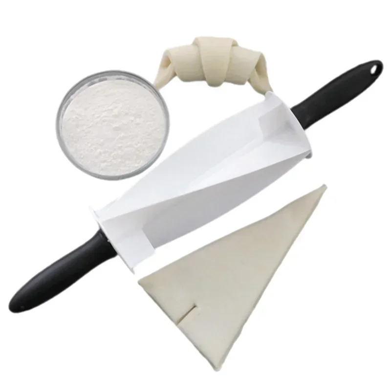 1pc Croissant Dough Cutter Pla - Kitchen Roll Baking avaliação e preço