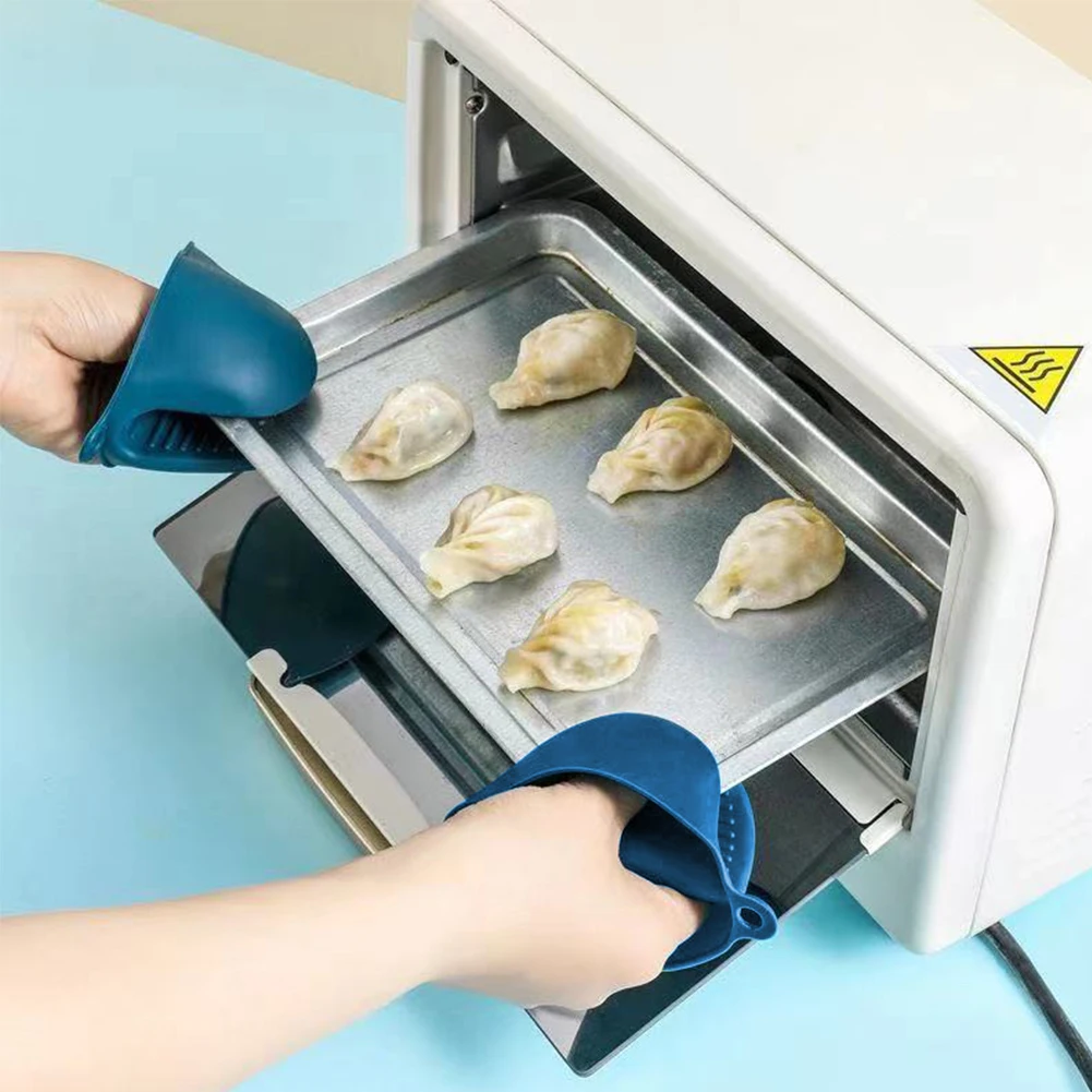 Silicone Oven Mitts Heat Resis - Kitchen Oven Baking Pans avaliação e preço