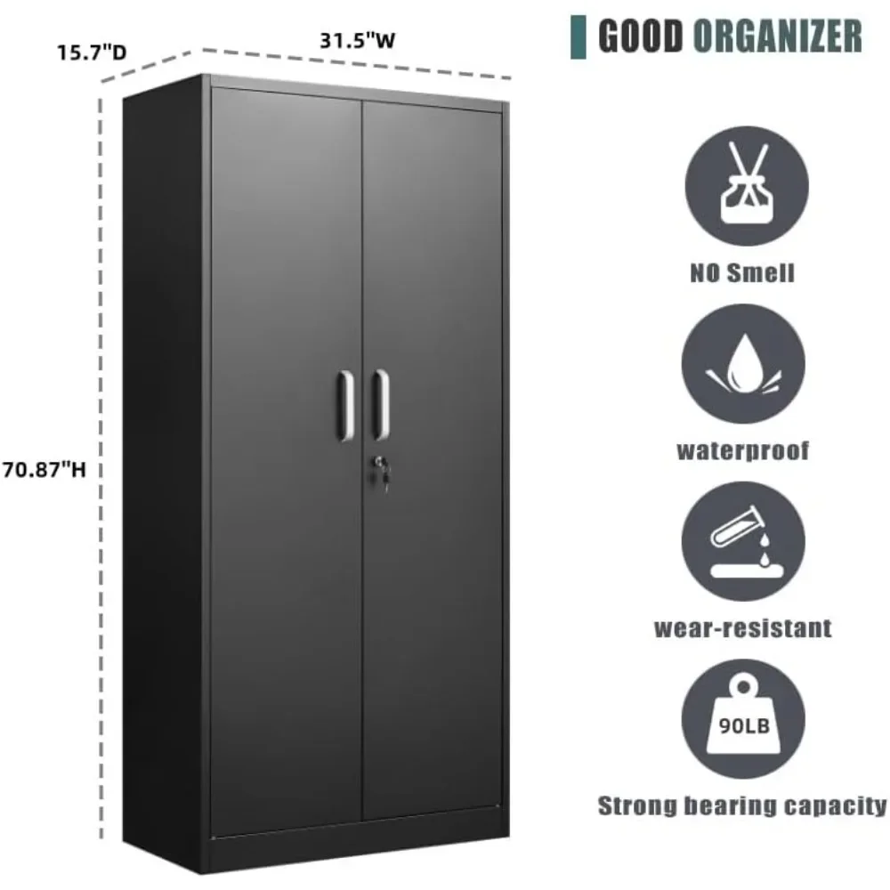 metal storage cabinet with adj - Kitchen Baking Cabinet avaliação e preço