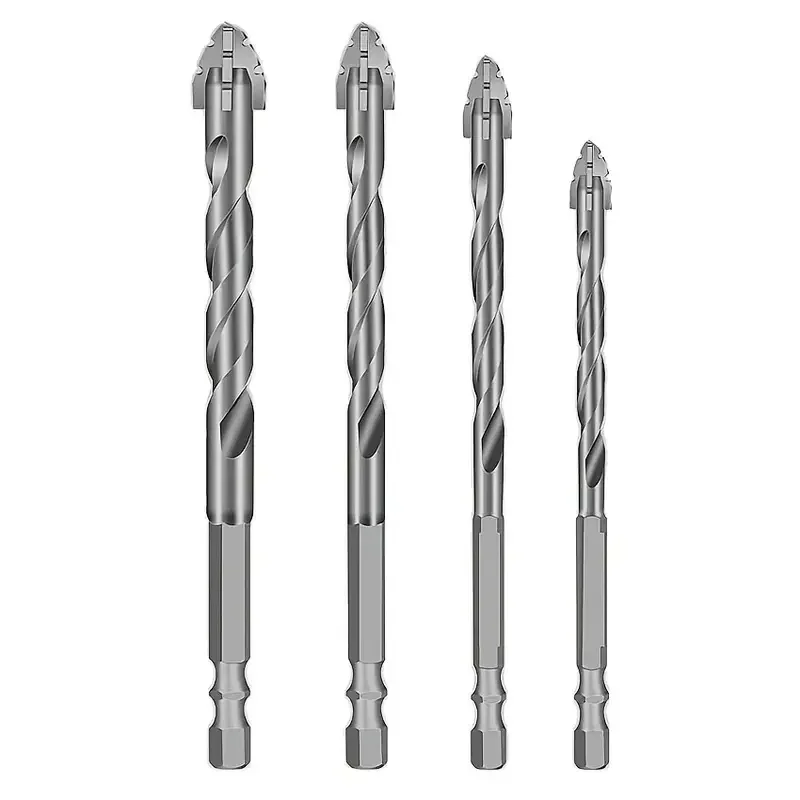 4-Flute Carbide Drill Bit Set  - Rolling Pin Marble avaliação e preço