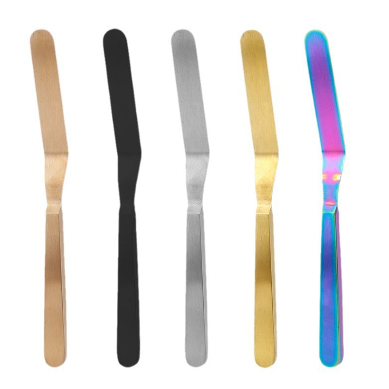 Stainless Steel Cake Icing Spa - Offset Spatula Set avaliação e preço
