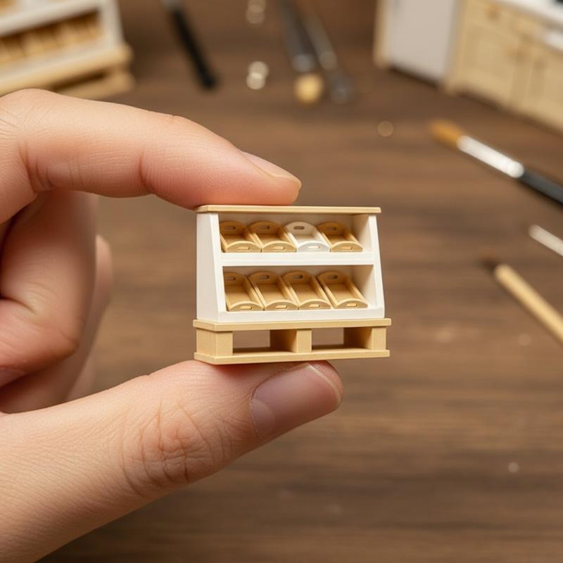 1Pcs Mini Bread Rack Cupboard  - Kitchen Baking Cabinet avaliação e preço
