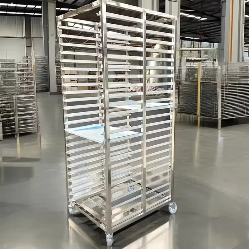 Bakery Stainless Steel 15 Laye - Kitchen Baking Trolley avaliação e preço