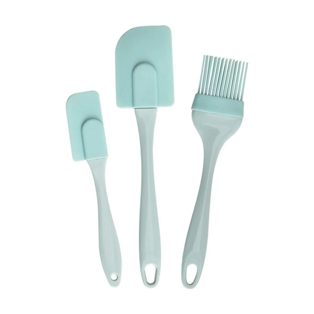 3Pcs Cream Scraper DIY Bread C - Pastry Brush Silicone avaliação e preço