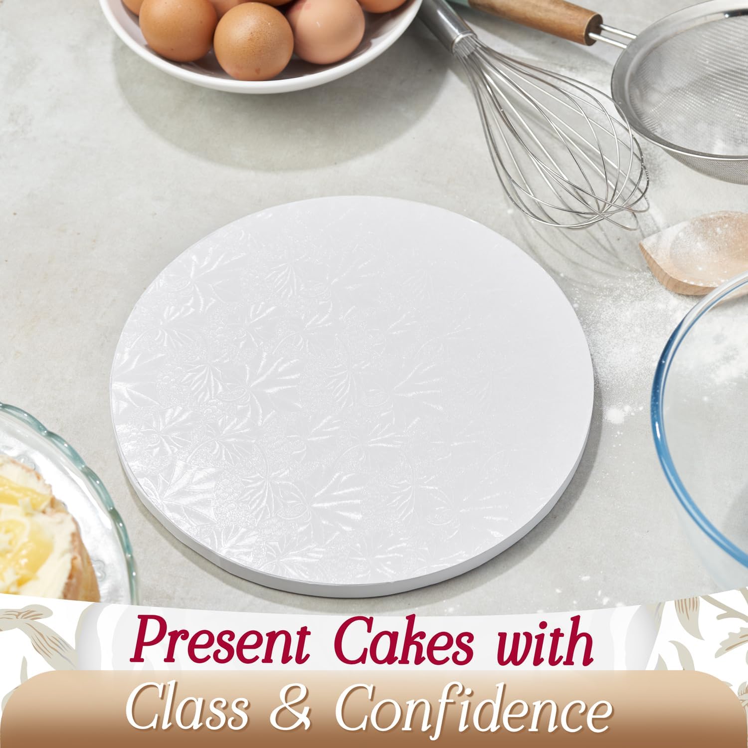 14 Inch Round Cake Boards, 1/2 - Cake Board Round avaliação e preço