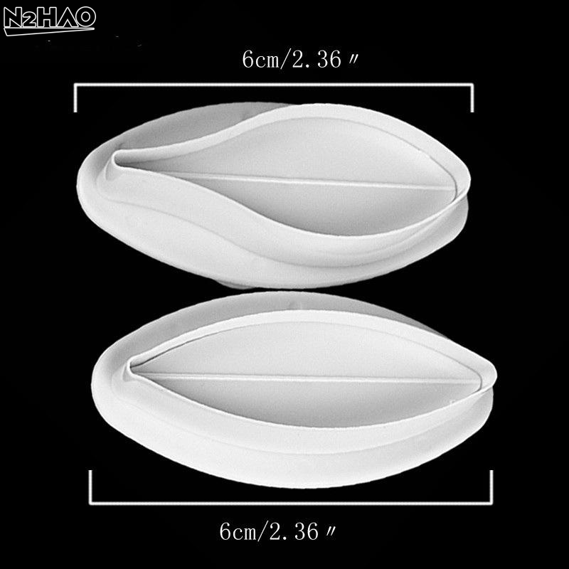 2Pcs Lily Flower Biscuit Mold  - Baking Kitchen At Home avaliação e preço