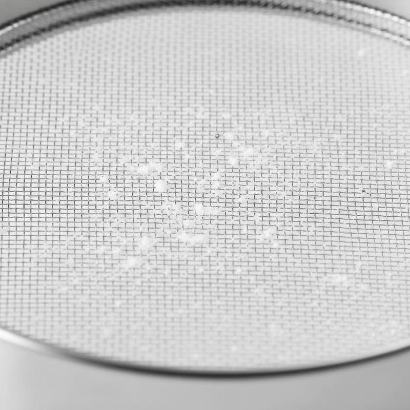 Fine Mesh Flour Sifter 12.6 In - Kitchen Baking Essentials avaliação e preço