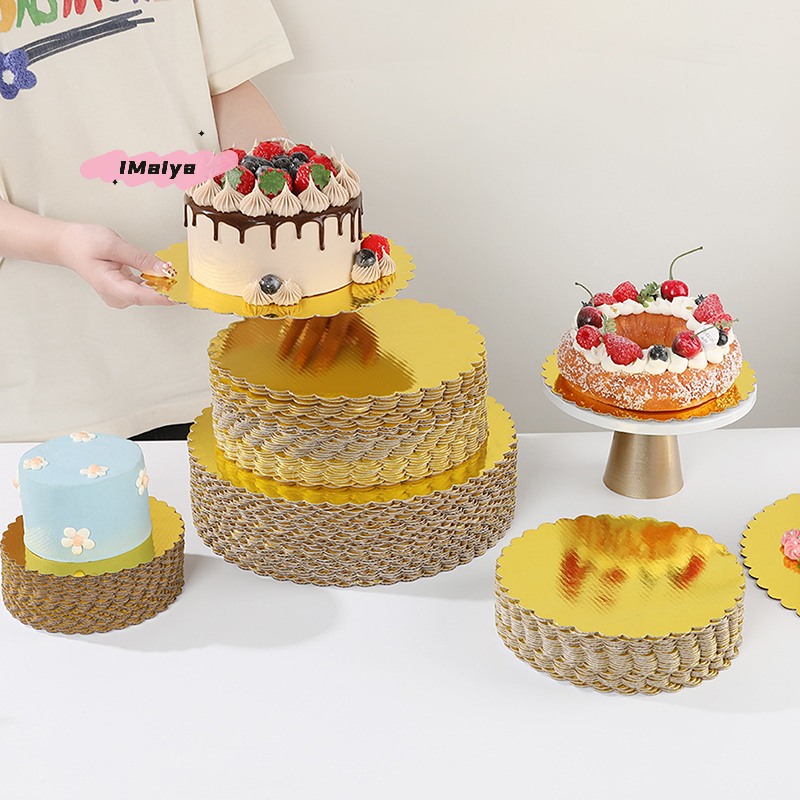 Golden round Cake Boards 4/5/6 - Cake Board Round avaliação e preço