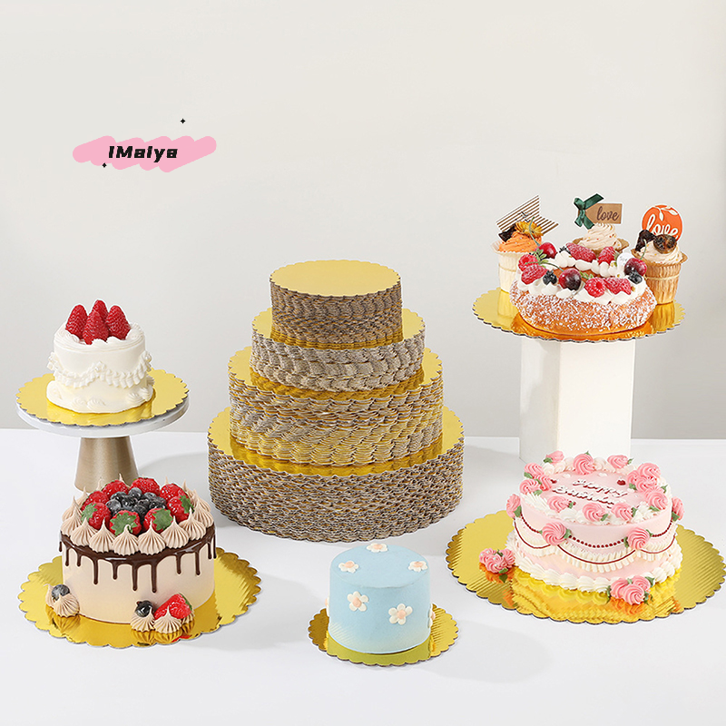 Golden round Cake Boards 4/5/6 - Cake Board Round avaliação e preço