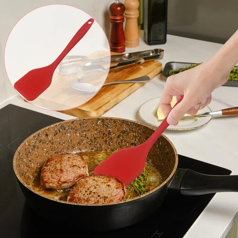Food Grade Silicone Cooking Sp - Offset Spatula Set avaliação e preço