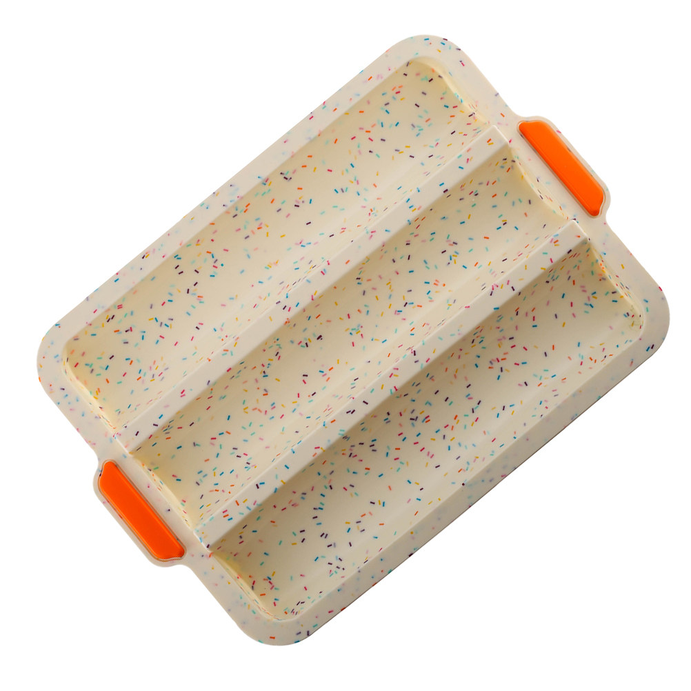 Silicone French Bread Pan Thre - Baking Kitchen At Home avaliação e preço