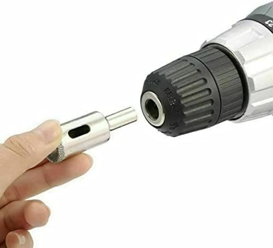 10PCS 3-50mm Diamond Hole Saw  - Rolling Pin Marble avaliação e preço