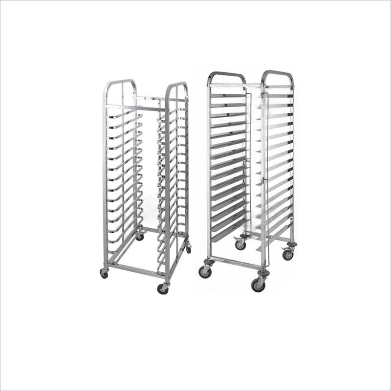 Stainless Steel 15-Tier Double - Kitchen Baking Trolley avaliação e preço