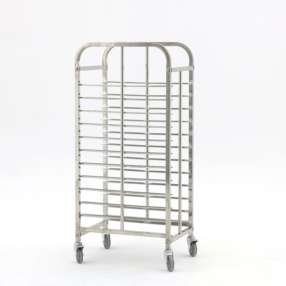 Bun Pan Sheet Rack Tray Bakery - Kitchen Baking Trolley avaliação e preço