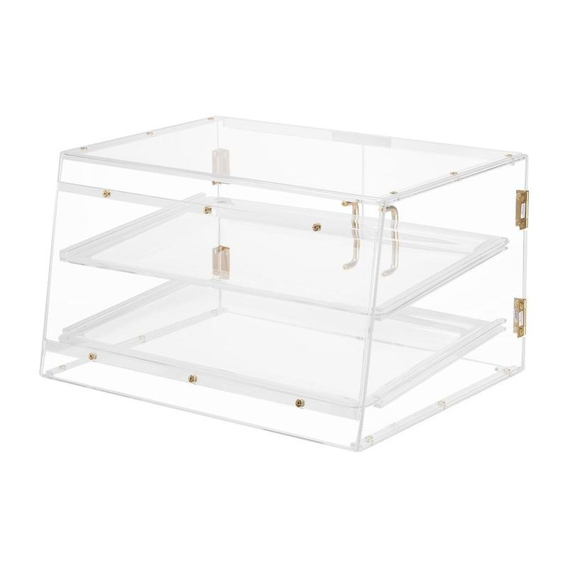Bakery Display Case, 2-Tier Co - Kitchen Baking Cabinet avaliação e preço