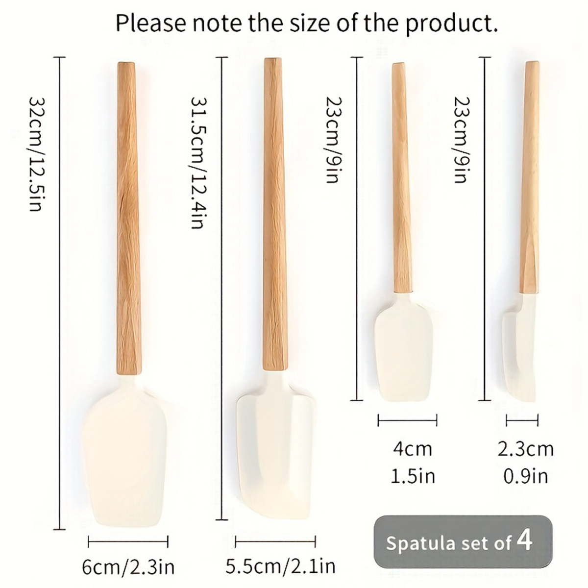 Silicone Spatula Set, Spatula  - Offset Spatula Set avaliação e preço
