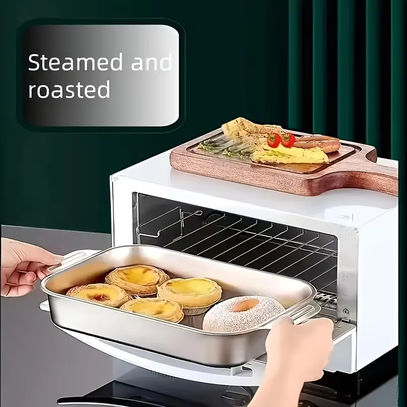 Stainless Steel Deep Baking Pa - Kitchen Oven Baking Pans avaliação e preço