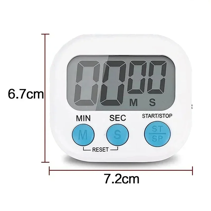 Mini Digital Kitchen Timer Big - Baking Kitchen Hourly avaliação e preço