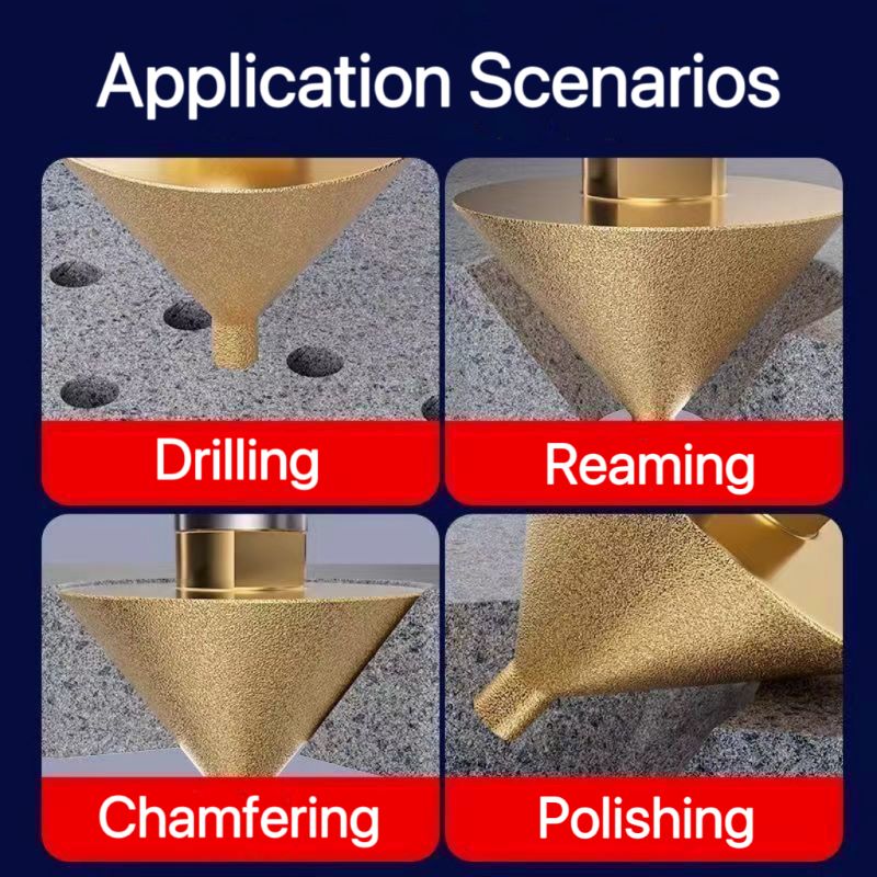 M14/10 Diamond Chamfering Dril - Rolling Pin Marble avaliação e preço