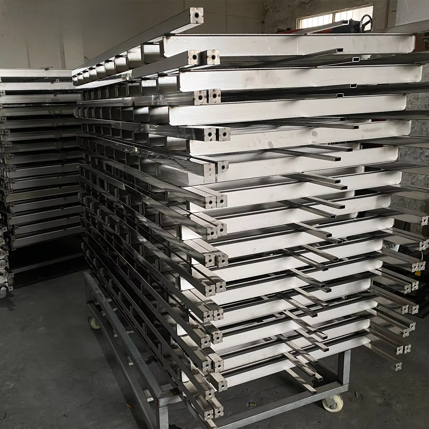 201 Stainless Steel Bread Trol - Kitchen Baking Trolley avaliação e preço