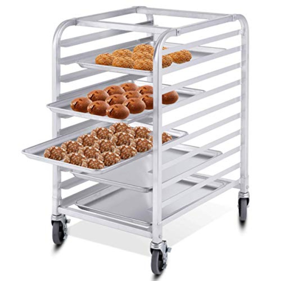 Commercial kitchen bakery rack - Kitchen Baking Trolley avaliação e preço