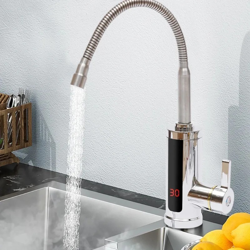 3KW Instantaneous Electric Tap - Kitchen Baking Mixer avaliação e preço