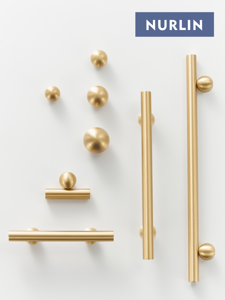 Nurlin Brass Round Ball Foot C - Kitchen Baking Cabinet avaliação e preço