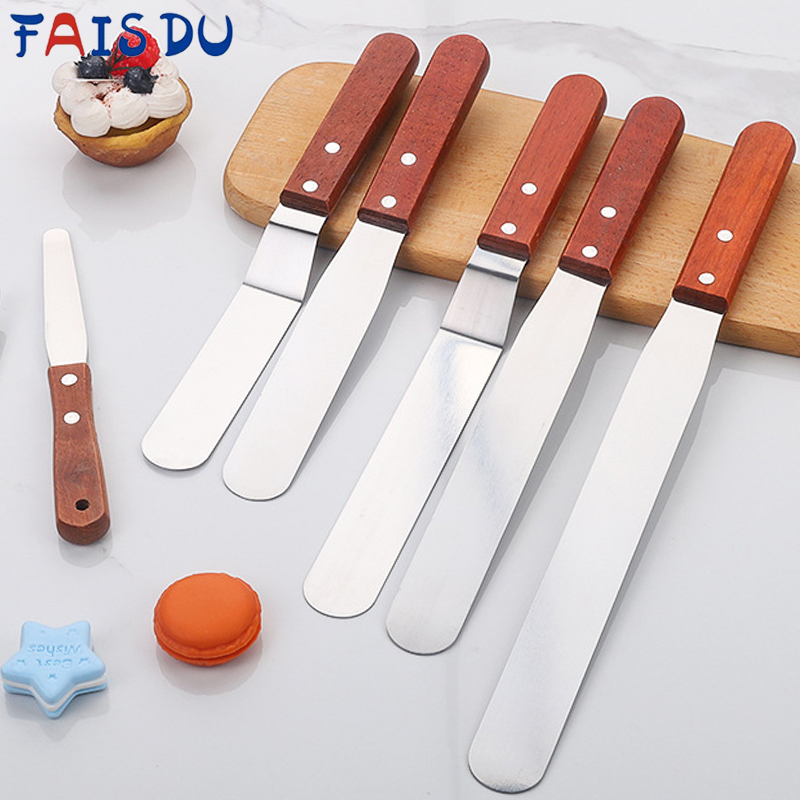 4/6/8/10 Inch Icing Spatula, S - Offset Spatula Set avaliação e preço