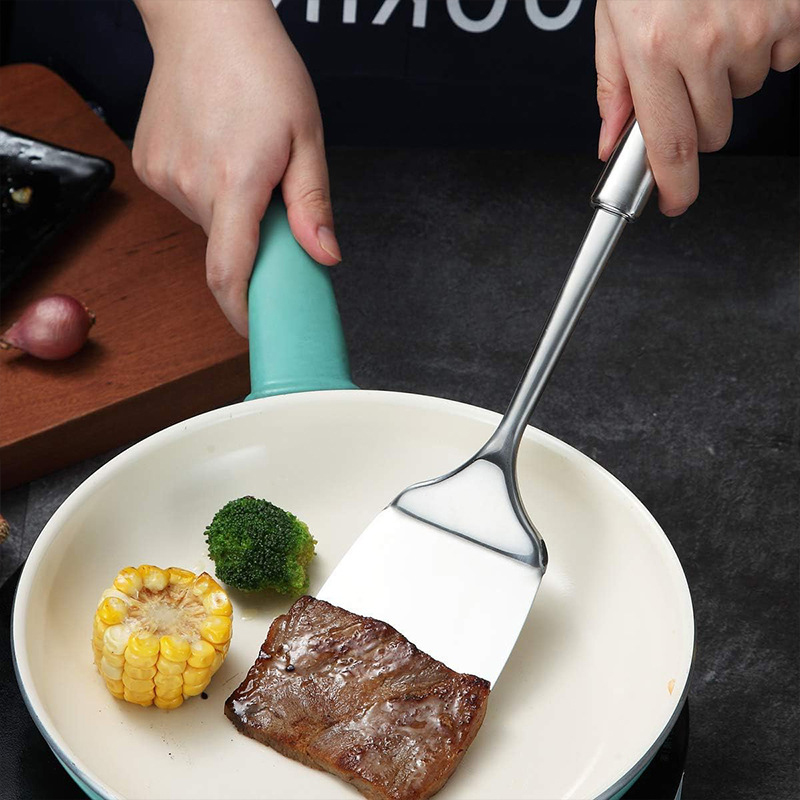 Stainless Steel Turner Long Ha - Offset Spatula Set avaliação e preço