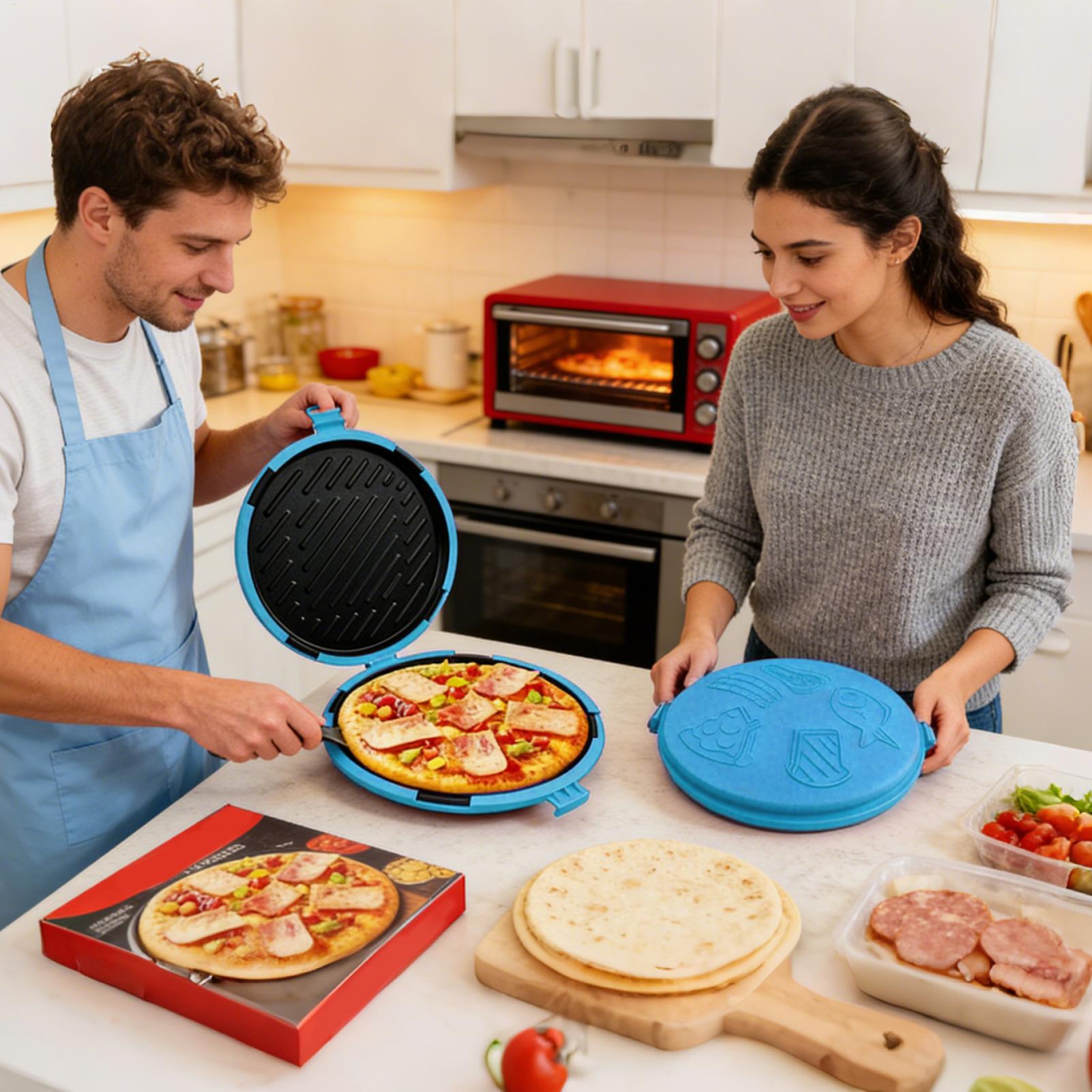 Microwave Grill Pan Quick-Heat - Kitchen Oven Baking Pans avaliação e preço