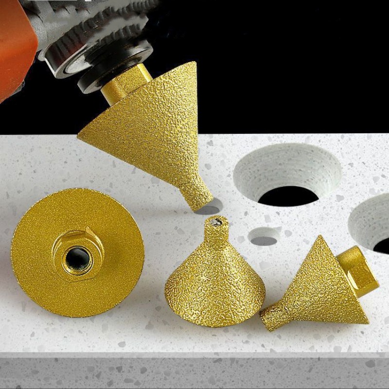 M14 diamond chamfer corn drill - Rolling Pin Marble avaliação e preço