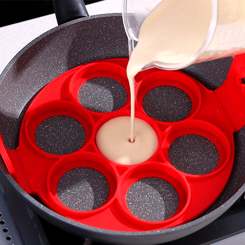 1pc Silicone Pancake And Egg M - Baking Kitchen At Home avaliação e preço