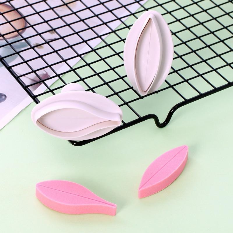 2Pcs Lily Flower Biscuit Mold  - Baking Kitchen At Home avaliação e preço