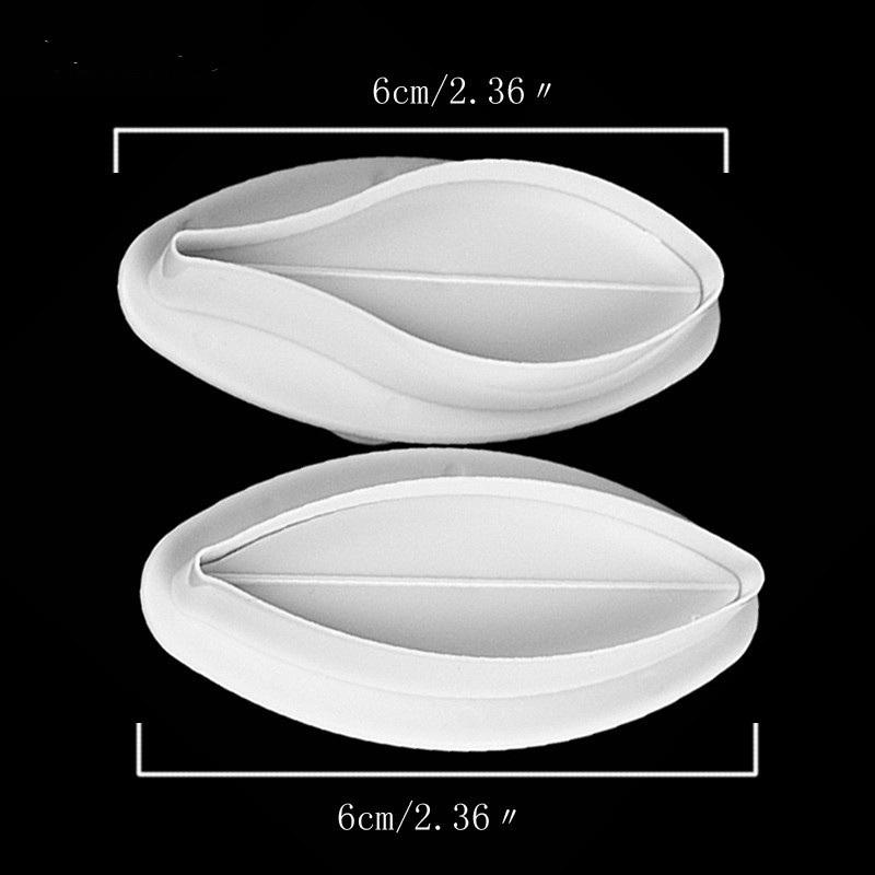 2Pcs Lily Flower Biscuit Mold  - Baking Kitchen At Home avaliação e preço