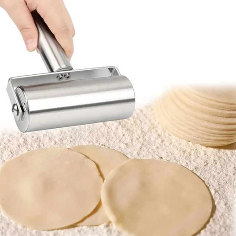 Stainless Steel Double Head Ro - Kitchen Roll Baking avaliação e preço